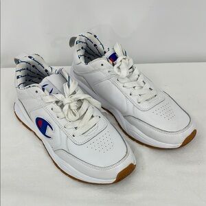 Champion White Sneakers with Logo MENS SIZE 8M